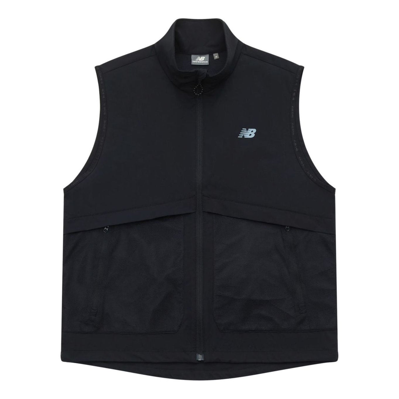 New Balance NB Logo Woven Vest 'Black' NJE24181-BK