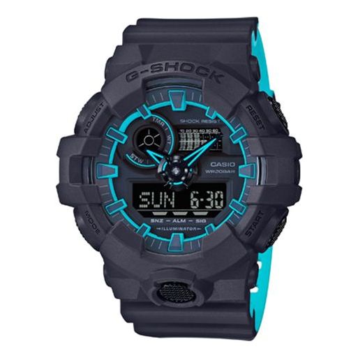 CASIO G-Shock Analog-Digital 'Black' GA-700SE-1A2