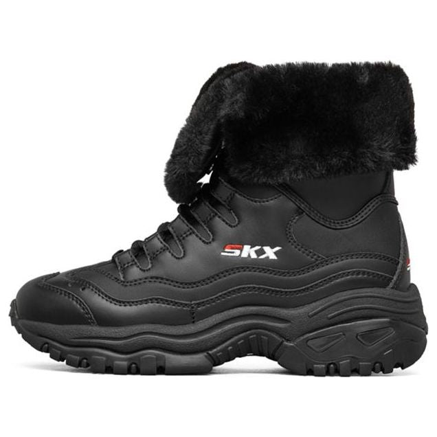(WMNS) Skechers Energy Running Shoes Black 167012-BBK