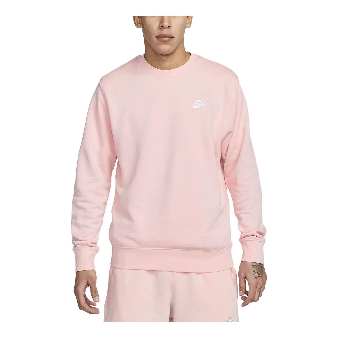 Nike Sportswear Club Fleece Crew 'Pink' BV2667-686