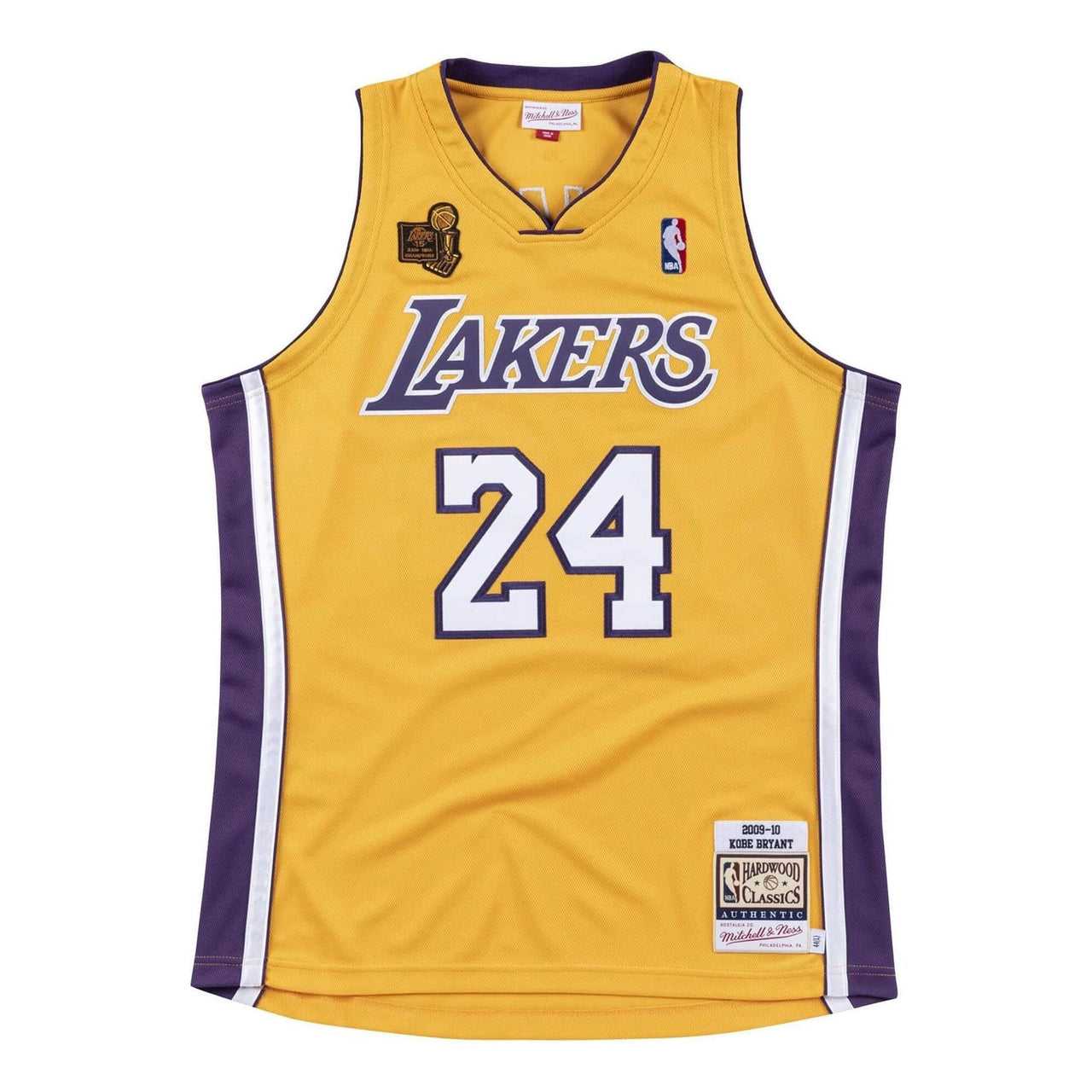 Mitchell & Ness x NBA Los Angeles Lakers 2009-10 Jersey 'Kobe Bryant 24' AJY4GS18450-LALLTGD09KBR