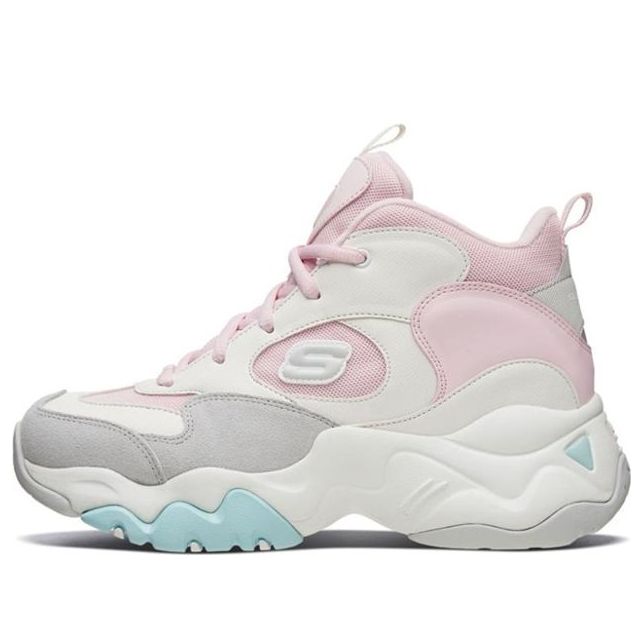 (WMNS) Skechers D'Lites 3.0 Sneakers White/Pink 88888378-PKMT