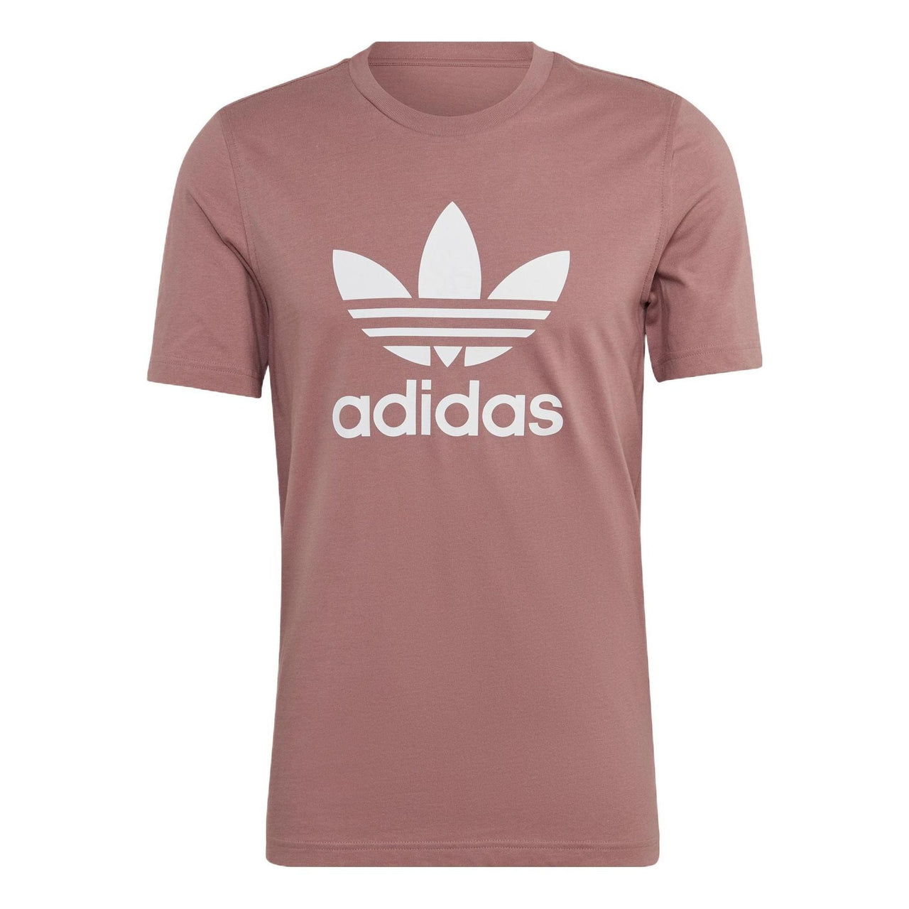 Men's adidas originals T-SHIRT Logo Sports Breathable Short Sleeve T Wine Red T-Shirt HN5446