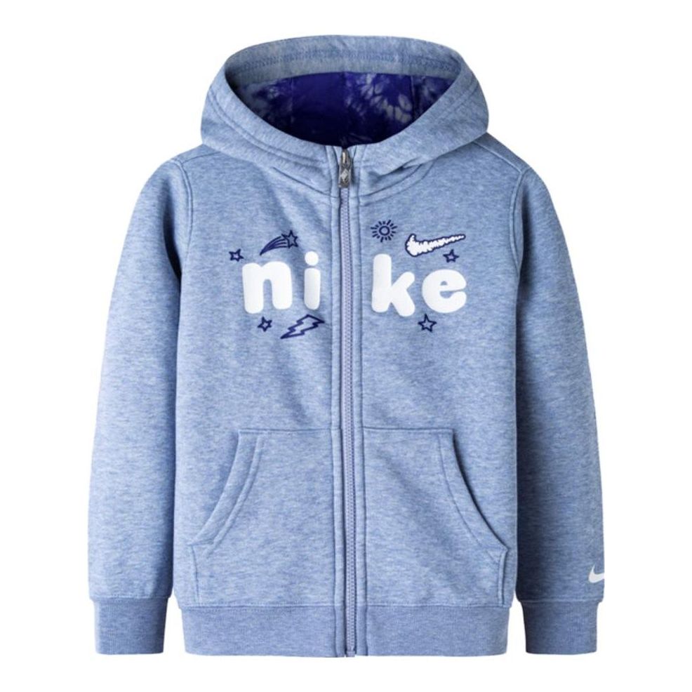 (PS) Nike Club Fleece Full-Zip Hooded Top 'Blue' NY2142086PS-001