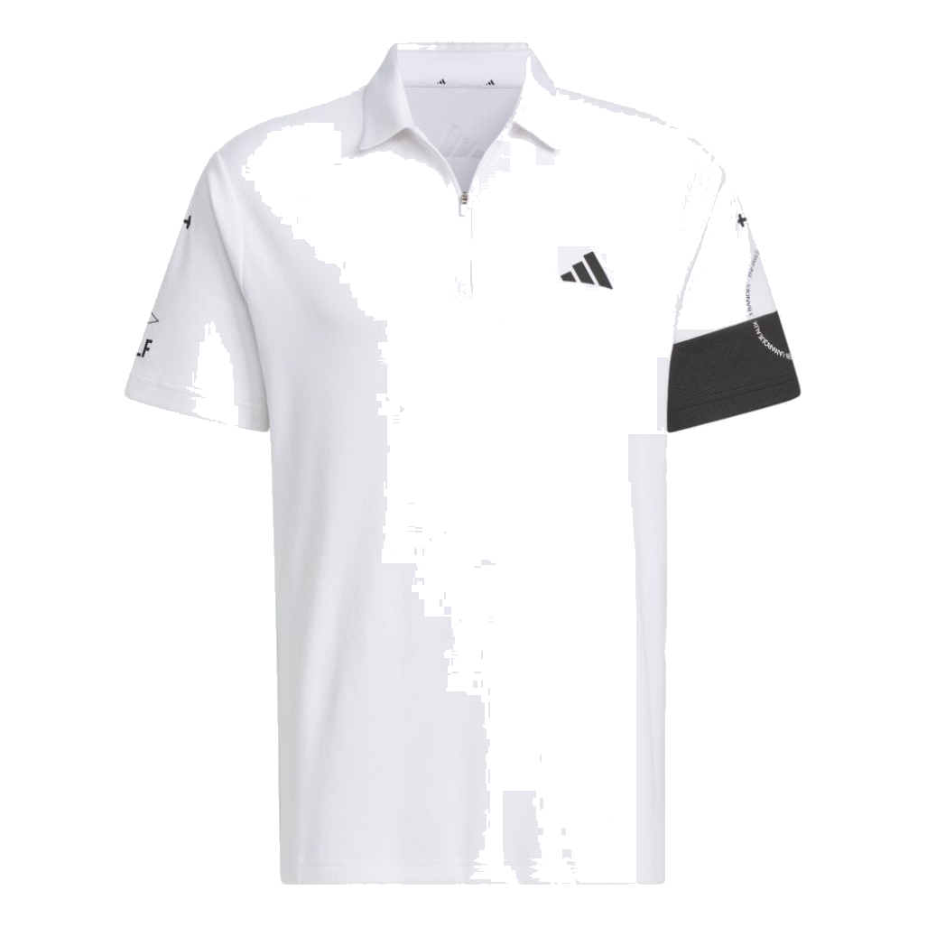 adidas Multi-Graphic Dry Polo Shirt Asia Sizing 'White' IN9062