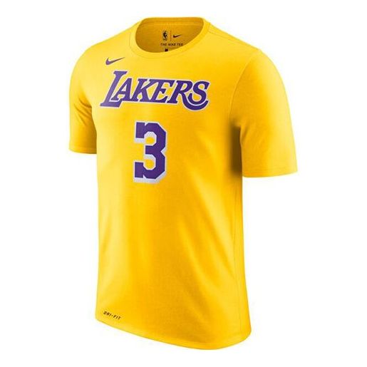 Nike Basketball Sports Jersey 3 US Edition Yellow BQ1540-744