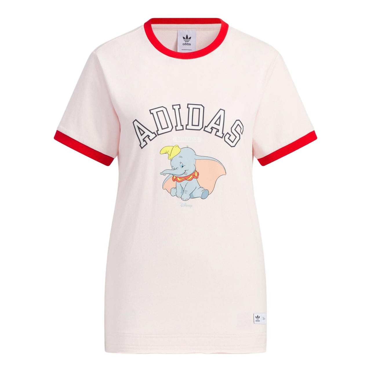 (WMNS) adidas originals x disney Logo T-Shirts 'Pink' IN1064