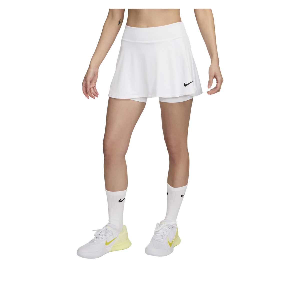 (WMNS) Nike Court Dri-fit Victory Flouncy Tennis Skirt 'White' DH9553-100
