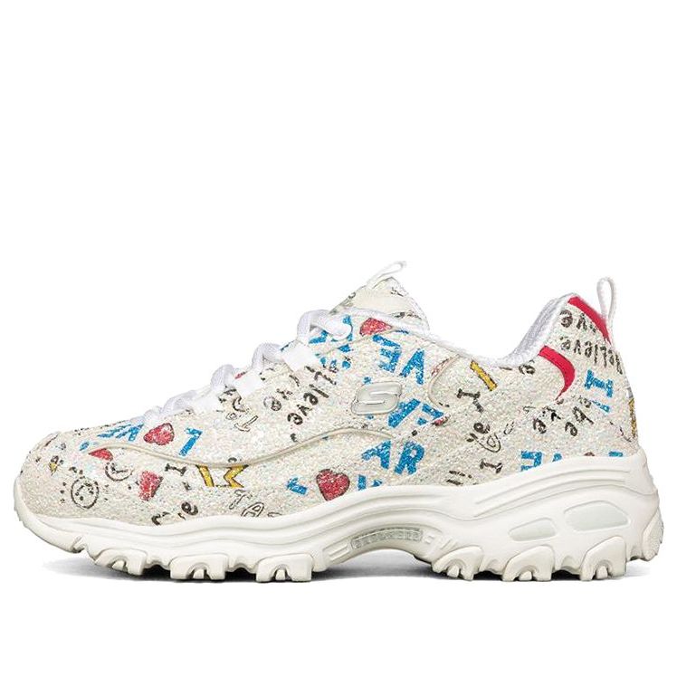 (WMNS) Skechers D'Lites 1.0 Low-Top Daddy Shoes Multi-Color 149252-WMLT
