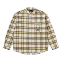 New Balance MT1996 Tartan Check Flannel Overshirt 'Bone' JMTL2060-BE