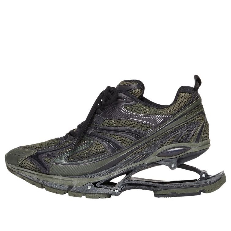 Balenciaga X-Pander Sneakers 'Black Olive Green' 653871W2RA43135