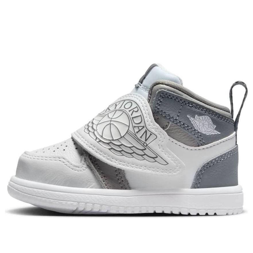(TD) Air Jordan Sky Jordan 1 'Medium Grey White Cool Grey' BQ7196-011