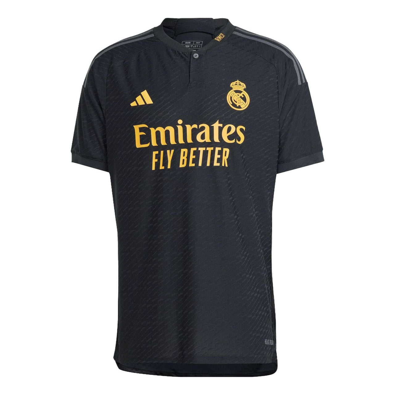 adidas Real Madrid 23/24 Third Authentic Jersey 'Black' IQ4923