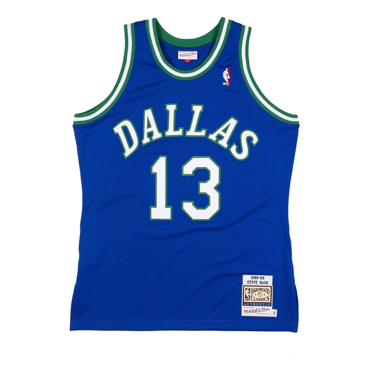 Mitchell & Ness x NBA Dallas Mavericks 1998-99 Swingman Jersey 'Steve Nash 13' SMJYLG19115-DMAROYA98SNA