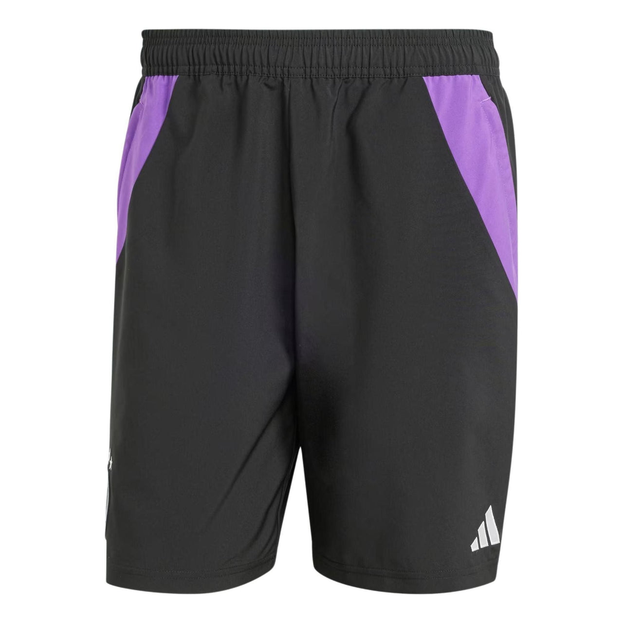 adidas Germany Tiro 24 Competition Downtime Shorts Asia Sizing 'Black Purple' IP8258