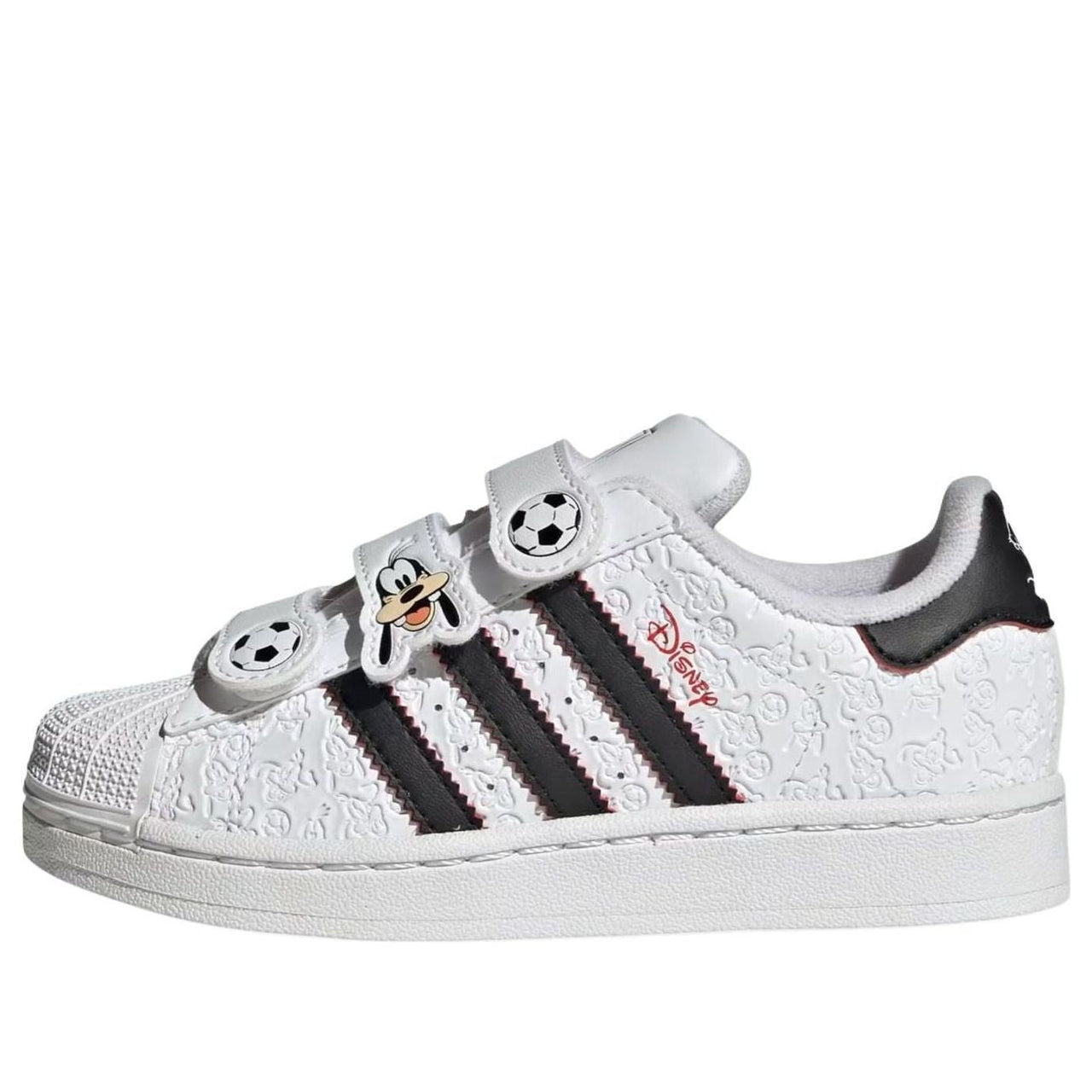 (PS) adidas x Disney Superstar II Comfort Closure 'White Black Red' IH4635