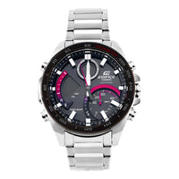 CASIO Male EDIFICE Japan / South Korea Fashion Silver Analog/Digital Combo ECB-900YDB-1AJF