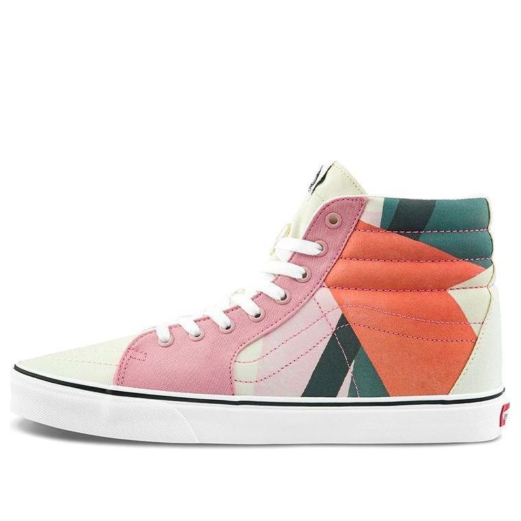 Vans MoMA x SK8-Hi Liubov Popova 'Creamyellow Black Pink' VN0A4U3C22J