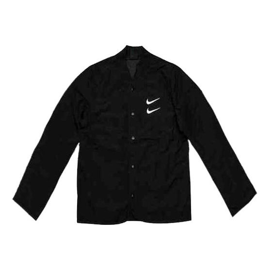 Nike Sportswear Double Swoosh Jacket Men Black CU3923-010