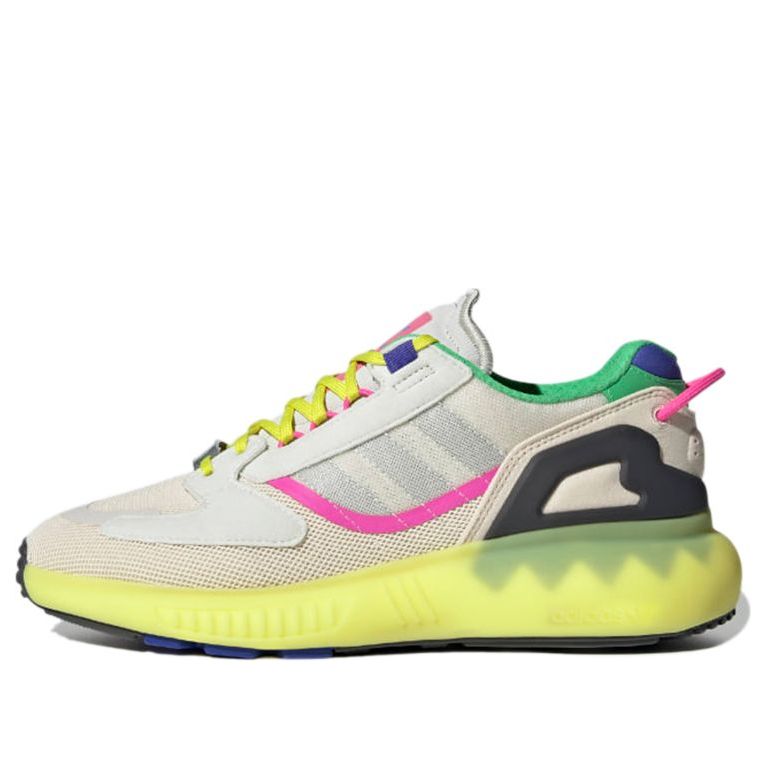 (WMNS) adidas ZX 5000 Boost 'Wonder White Acid Yellow' GV7704