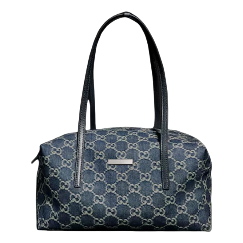 (WMNS) Gucci Melrose Medium Boston Bag 'Dark Blue' 875228-FAF8V-4042