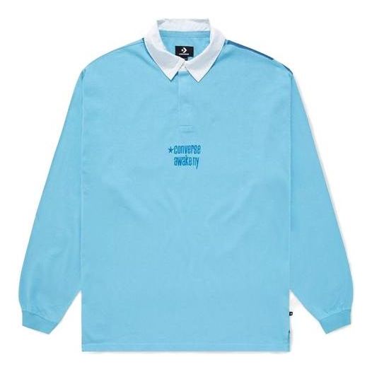 Converse x Awake NY Rugby Shirt 'Baltic Sea' 10026480-A02