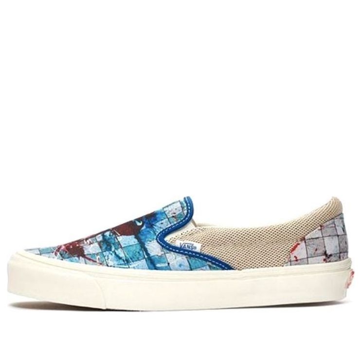 Vans Ralph Steadman x OG Classic Slip-On LX 'Checkerboard Splatter' VN0A45JKVQN