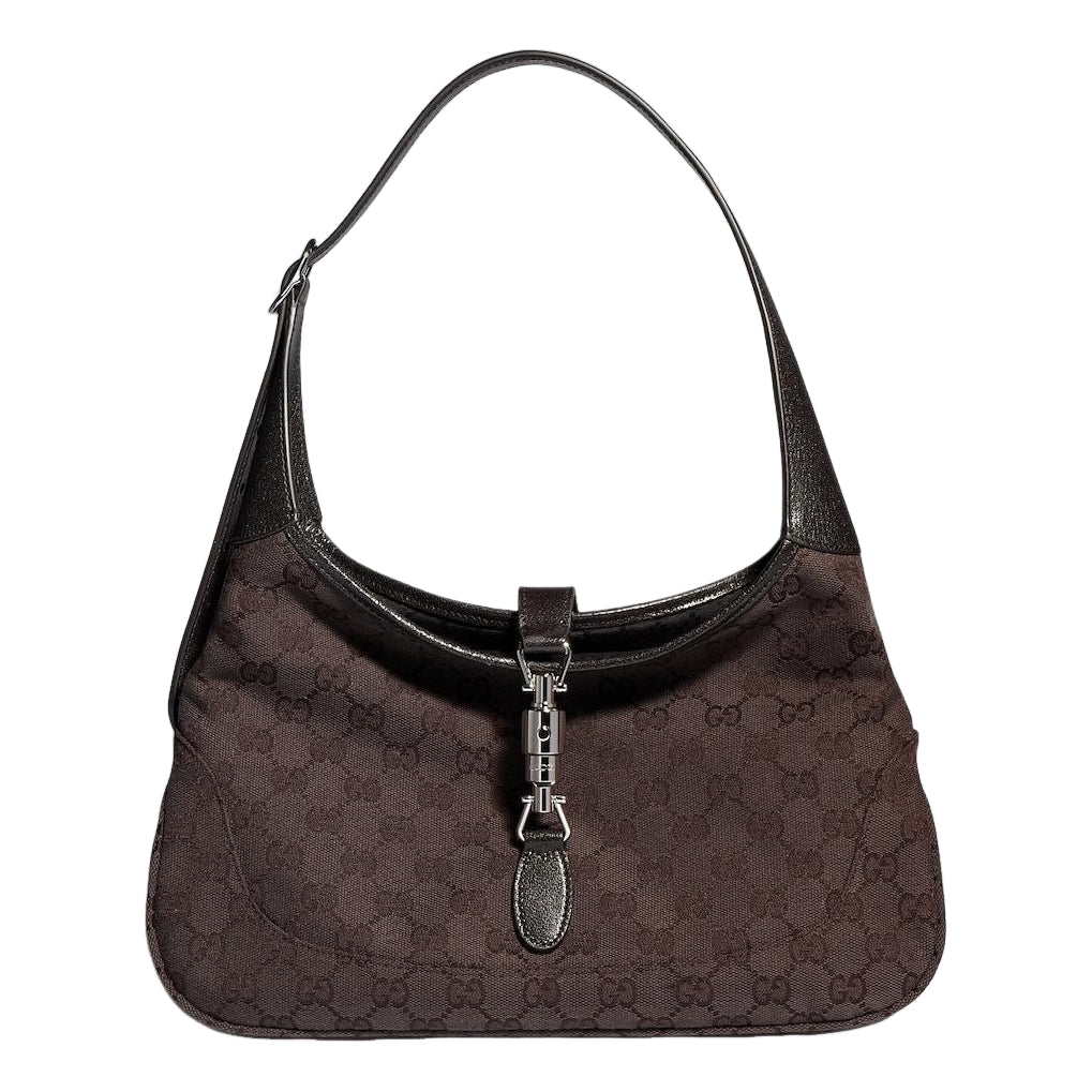 (WMNS) Gucci Jackie 1961 Medium Shoulder Bag 'Brown' 863136-FAFV4-2543