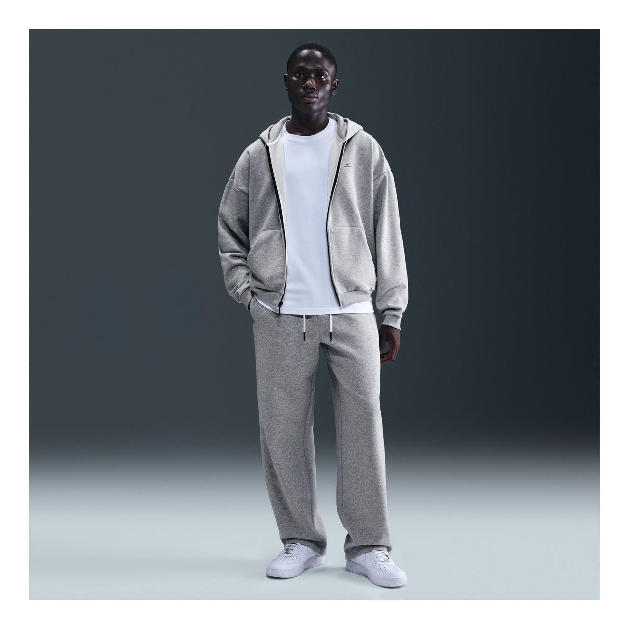 Nike Standard Issue Therma-FIT Brushed Open-Hem Pants 'Dark Grey Heather' IM6334-063