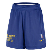 Nike Golden State Warriors Mesh Shorts 'Blue' FB3727-495