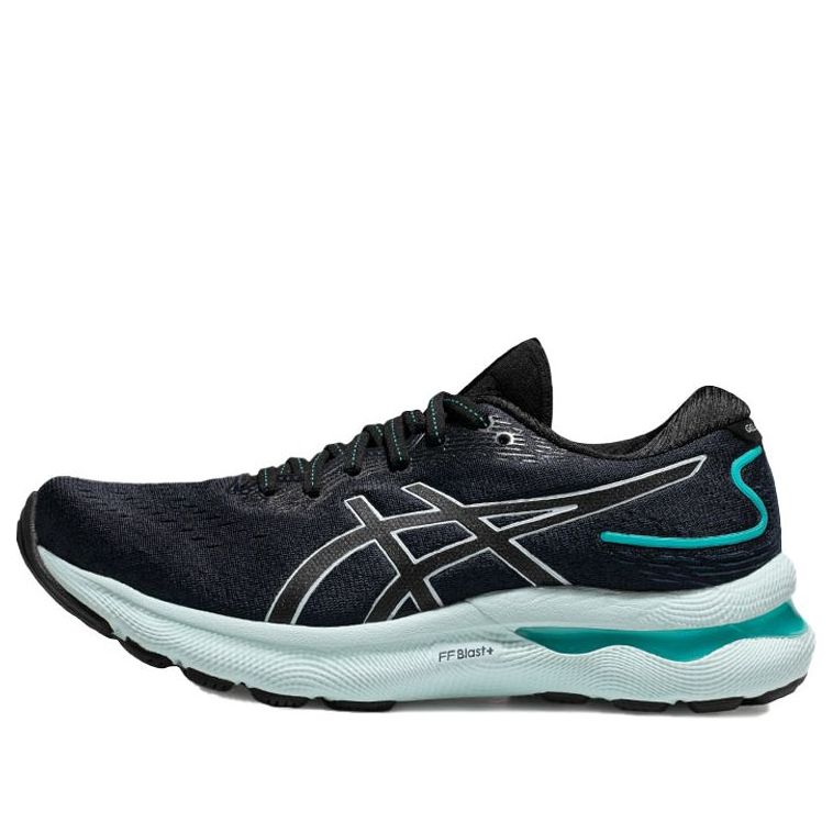 (WMNS) ASICS Gel-Nimbus 24 D 'Black Blue' 1012B199-005