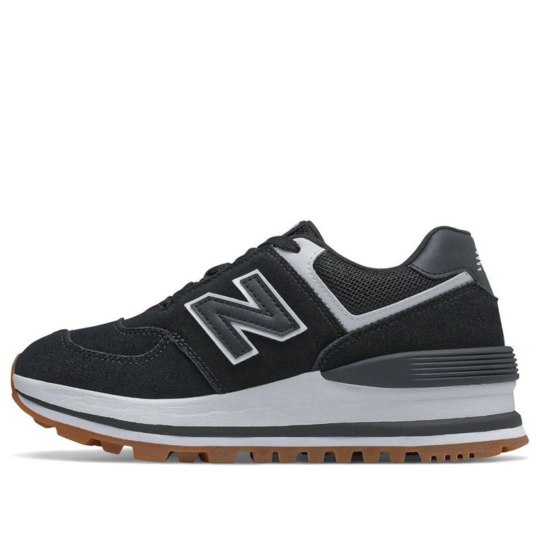 (WMNS) New Balance 574 'Black White' WL574CAF