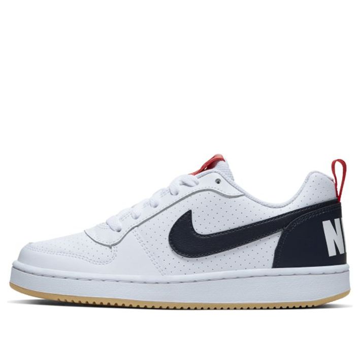 (GS) Nike Court Borough Low 'White Obsidian Gum' 839985-105