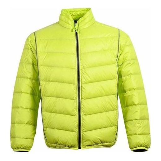 Converse Stand Collar Light Puffer Jacket 'Fluorescent Green' 10020671-A01