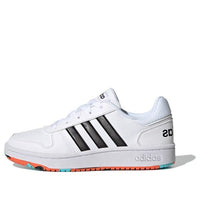 (GS) adidas neo Hoops 2.0 K 'White Black' H01539