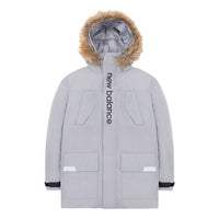 New Balance Parka Jacket 'Grey Black' AMJ04356-GR