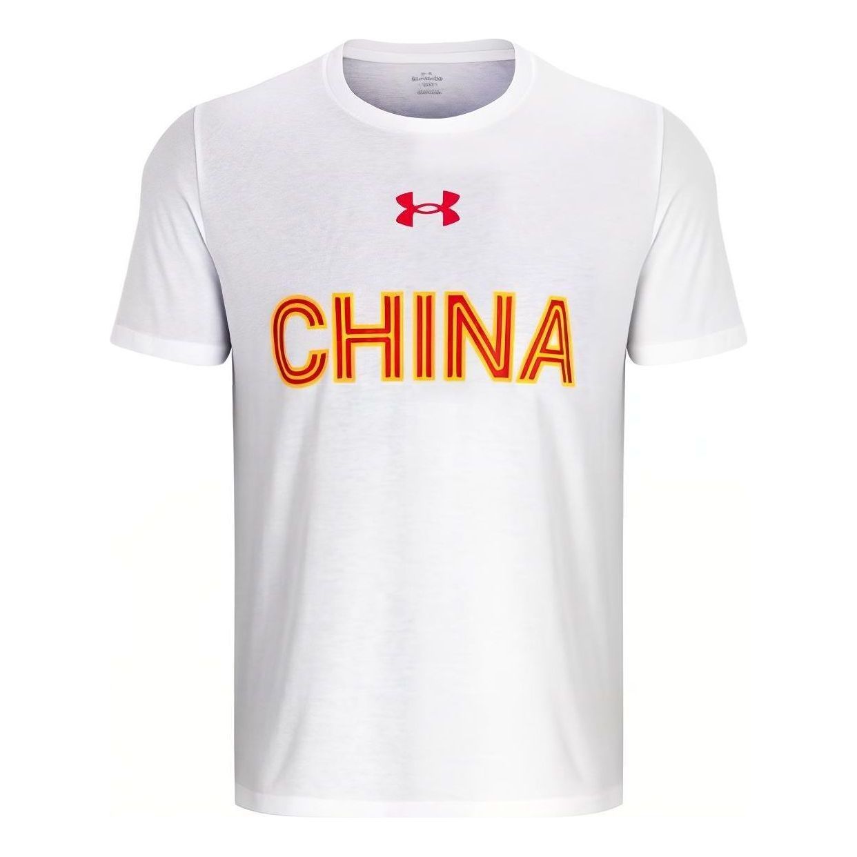 Under Armour China 3X3 Basketball Jersey T-shirt 'White' 1382827-100