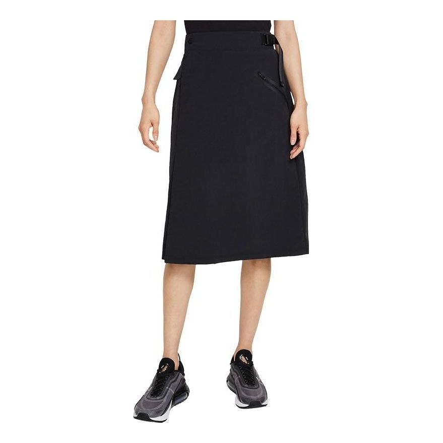 (WMNS) Nike Sportswear Tech Pack Casual Sports Solid Color Breathable A Black DD4619-010
