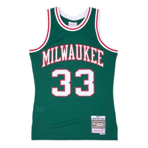 Mitchell & Ness NBA Swingman Jersey 'Milwaukee Bucks - Kareem Abdul-Jabbar 1970-71' SMJYAC18107-MBUDKGN70KAB