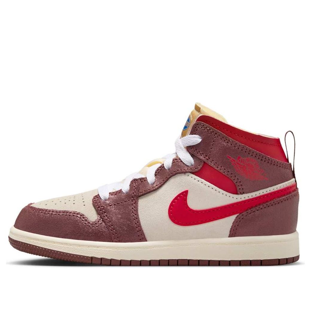 (PS) Air Jordan 1 Mid 'Bread Butter & Sole' HF3198-100