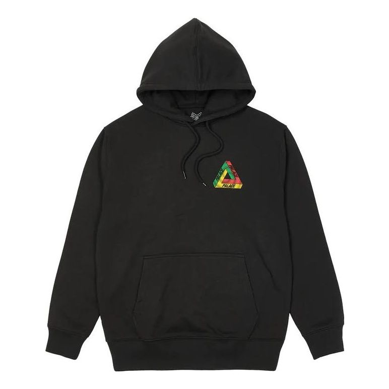 Palace FW22 Swirl Tri-Ferg Hoodie 'Black' P23HD107