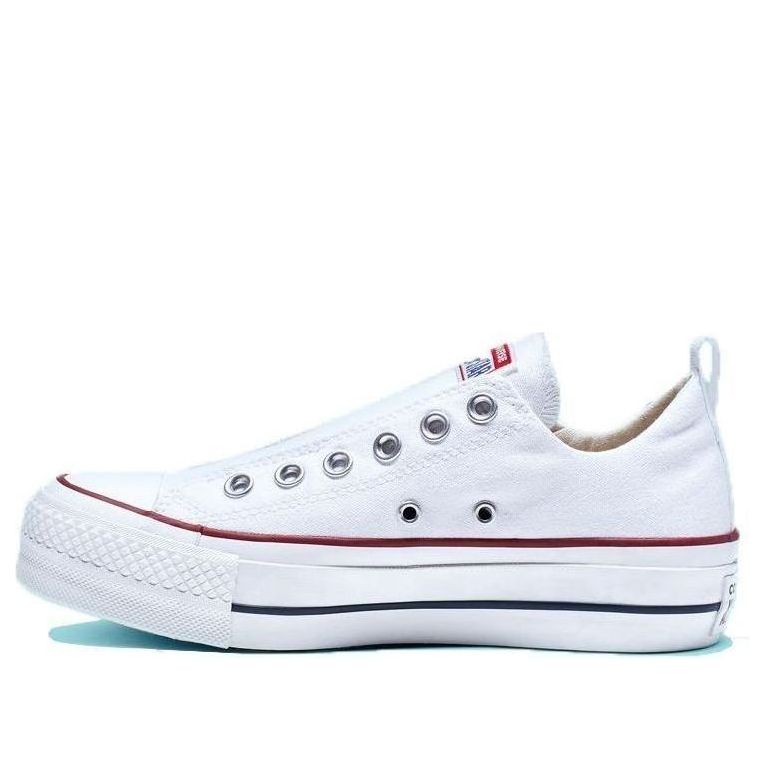 (WMNS) Converse Chuck Taylor All Star Lift Slip Low 'White' 563457F