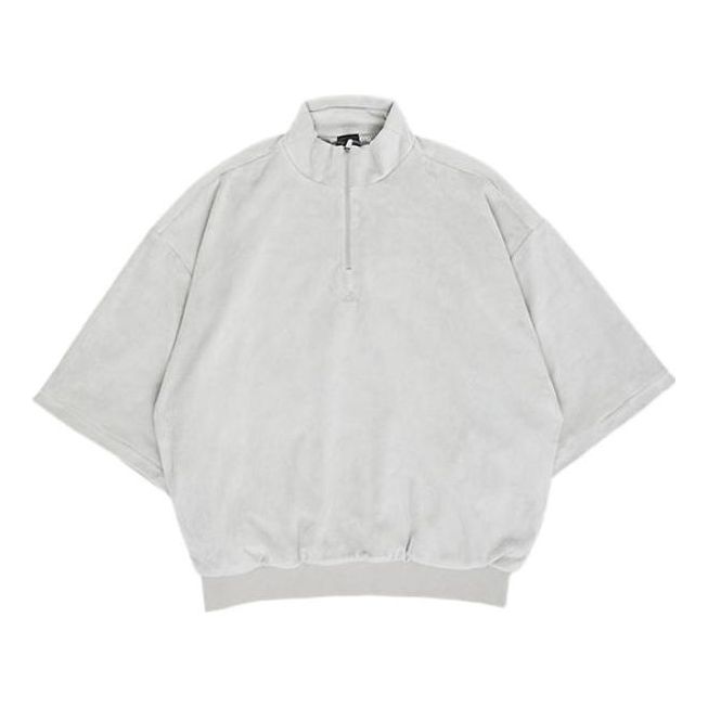 adidas Basketball Velour 1/2-Zip Sweatshirt IA1990