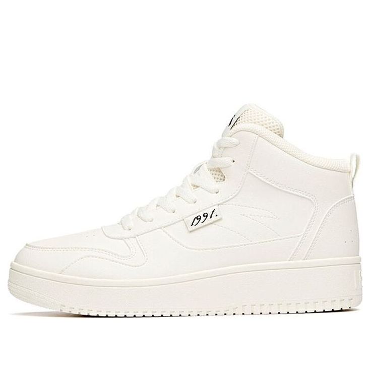 ANTA Skateboarding Series Sneakers High 'Ivory' 912038010-10