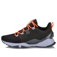 (WMNS) Li-Ning Crazy Run X 'Black Orange' ARHQ022-5