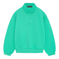 Fear of God Essentials SS24 Long-Sleeve Polo 'Mint Leaf' 192SP244392F