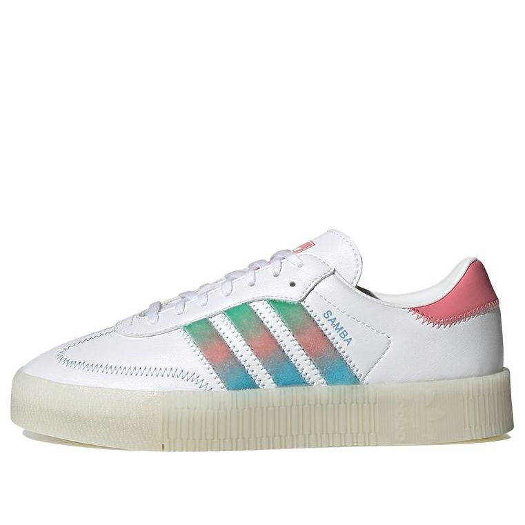 (WMNS) adidas Sambarose 'White Green Pink' GZ2797
