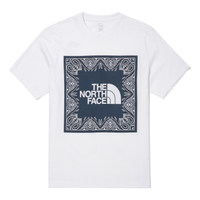 THE NORTH FACE SS22 Big Logo Bandana T-shirt 'White' NT7UN29B