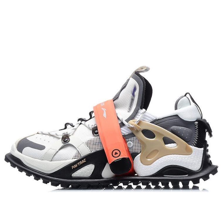 Li-Ning Titan Halo Paris Fashion Week 'White Grey' AGLQ043-6