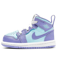 (TD) Air Jordan 1 Mid 'Purple Pulse' 640735-500